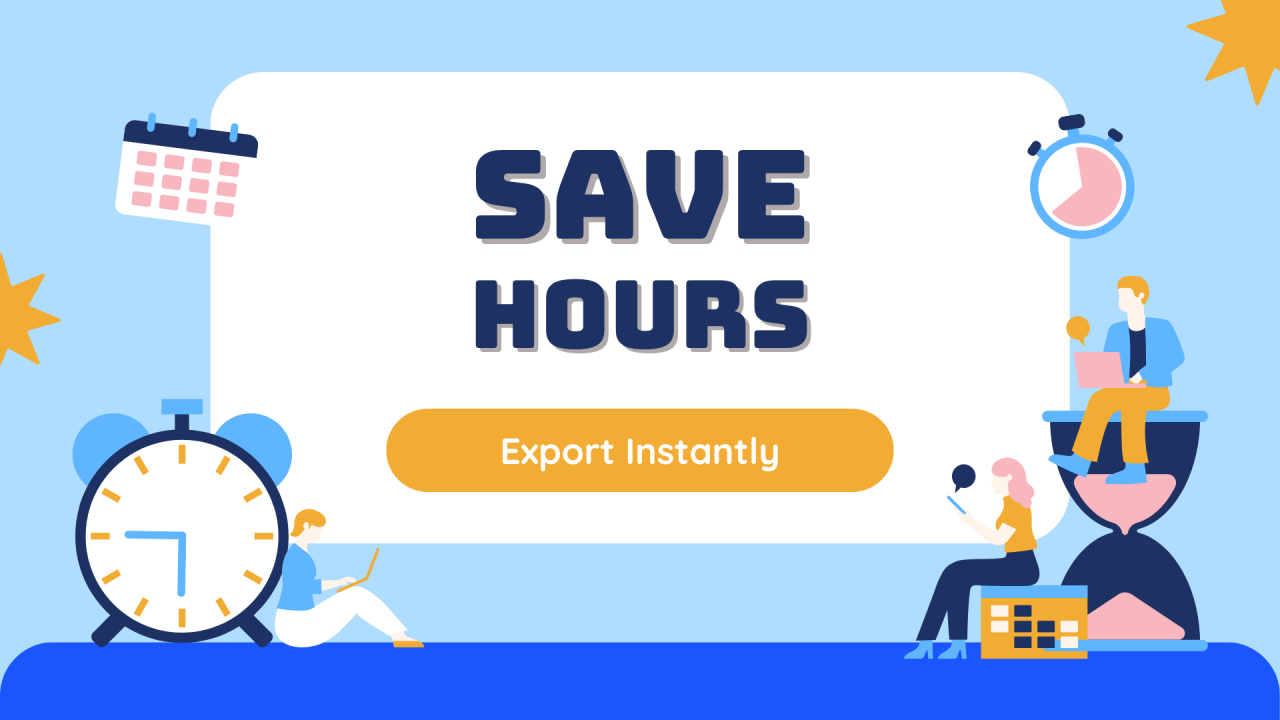 Streamlined Data Export Capabilities